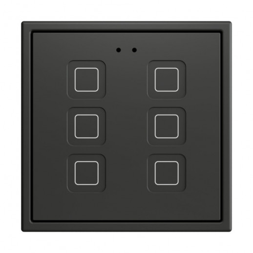 Выключатель сенсорный KNX, 70х70мм Zennio Tecla 70 X1/X2/X4/X6