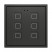 Выключатель сенсорный KNX, 70х70мм Zennio Tecla 70 X1/X2/X4/X6