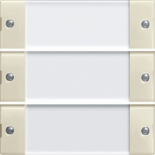 Gira KNX S-55 Кремовый глянц. Комплект клавиш, 3 шт.