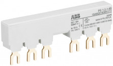 ABB Разводка шинная 3-фазн. PS1-2-1-65 до 65А для 2-х автоматов типа MS116, MS132, MS132-T, MO132 с 1-м доп. контактом