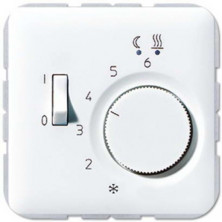 JUNG SL 500 Черный Термостат комнатный, 10(4)А