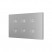 Выключатель сенсорный KNX, с подсветкой клавиш Tecla XL X4/X6/X8/X10 Zennio