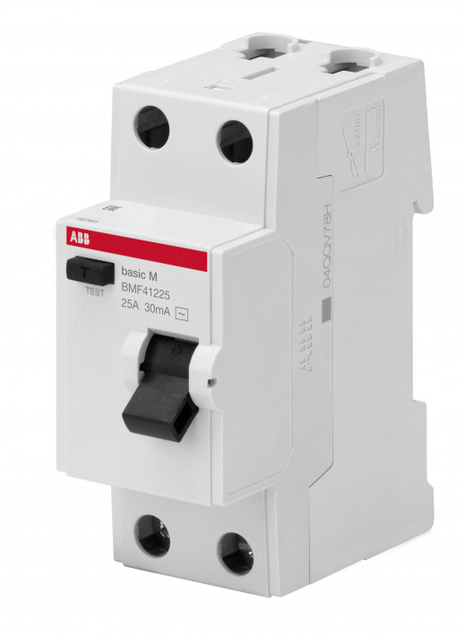 ABB Basic M УЗО 2P, 25A, 30мA, AC, BMF41225