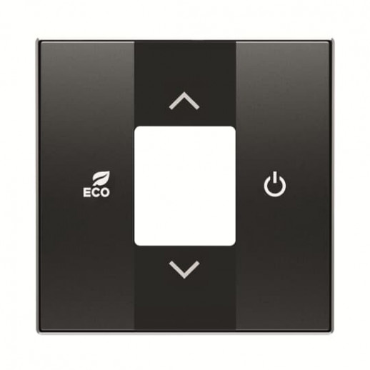 ABB SKY Черный бархат Накладка терморегулятора free@home