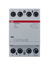 ABB Контактор ESB40-40N-06 модульный (40А АС-1, 4НО), катушка 230В AC/DC