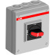 ABB OTP25T3M Выключатель-разъединитель в боксе до 25А(АС23А) 3х-полюсный, 1НО доп. контакт