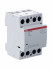 ABB Контактор ESB63-40N-06 модульный (63А АС-1, 4НО), катушка 230В AC/DC