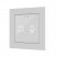 Выключатель сенсорный KNX, с подсветкой клавиш, 55x55мм Zennio Flat 55 X1/X2/X4
