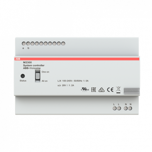 ABB M2300-101 Системный контроллер (БП 28В/ 1,2А), 8U