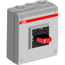 ABB OTP45B3M Выключатель-разъединитель 3Р 45A, резьба 4хМ32+2хМ1 6