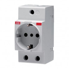ABB M1173-L Розетка щитовая индик. Серая