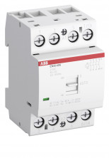 ABB Контактор EN40-30N-01 модульный с ручным управлением (40А АС-1, 3НО), катушка 24В AC/DC
