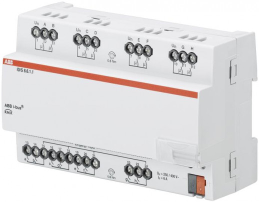 ABB IO/S8.6.1.1 Модуль входа/выхода, 8-канальный