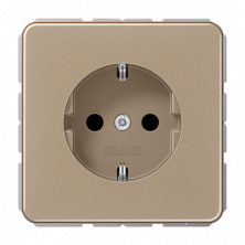 JUNG SCHUKO®-розетка 16 A / 250 B ~ , золотая бронза