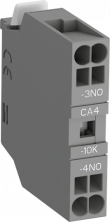 ABB Блок контактный дополнительный CA4-10K (1НО) с втычными клеммами для контакторов AF09K...AF38K и реле NF22EK...NF40EK