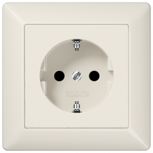 JUNG SCHUKO®-розетка 16 A / 250 B ~, слоновая кость