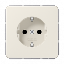 JUNG CD500 Слоновая кость Штепсельная розетка SCHUKO 16A 250V~; с защитой от детей