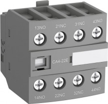 ABB Блок контактный дополнительный CA4-31N (3НО+1НЗ) для реле NF22E…NF40E