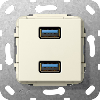 Gira Разъем USB 3.0 A 2 местн.