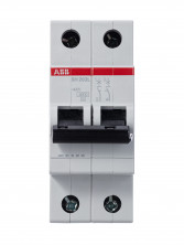 ABB Выключатель автоматический 2-пол. SH202L C25