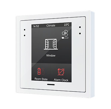 Панель сенсорная KNX, с экраном 2.8 дюймов для рамок 70x70мм Zennio Z28