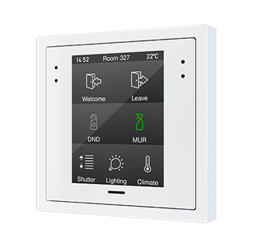 Панель сенсорная KNX, с экраном 2.8 дюймов для рамок 70x70мм Zennio Z28