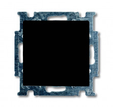 ABB BJB Basic 55 Шато (чёрн) Выключатель 1-клавишный