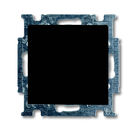 ABB BJB Basic 55 Шато (чёрн) Выключатель 1-клавишный