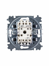 ABB EPJ Levit слоновая кость / белый Выключатель кнопочный 1-клавишный