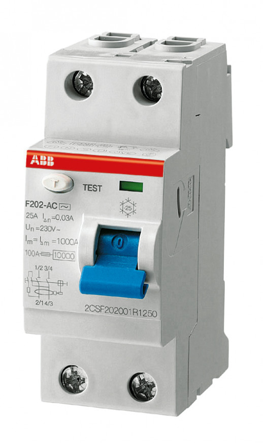 ABB F202A УЗО 2Р 63А 300mA селективный