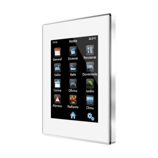 Панель сенсорная KNX, с экраном 4.1 дюймов, IP-порт Zennio Z41 Pro