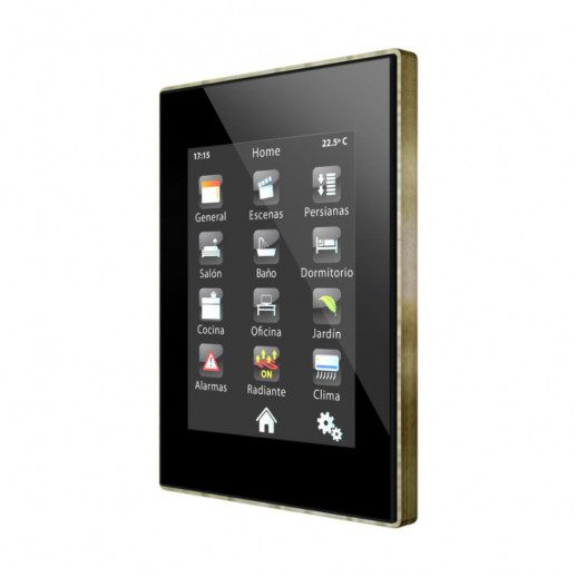 Панель сенсорная KNX, с экраном 4.1 дюймов, IP-порт Zennio Z41 Pro