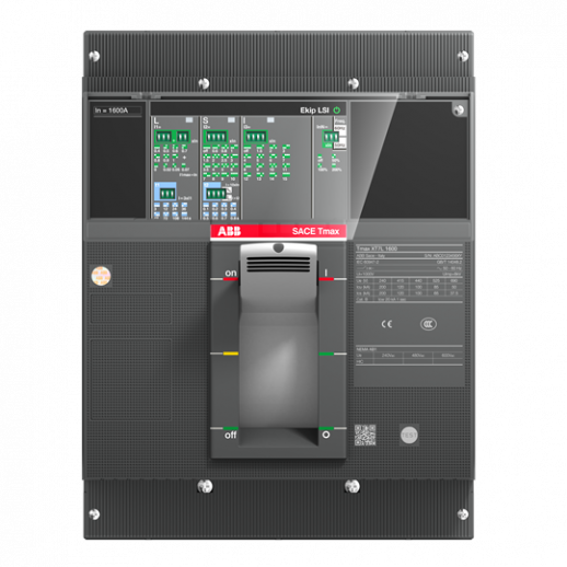 ABB Выключатель автоматический XT7S 1250 Ekip Dip LSI In=1250A 3p F F