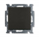 ABB BJB Basic 55 Шато (чёрн) Переключатель 1-клавишный