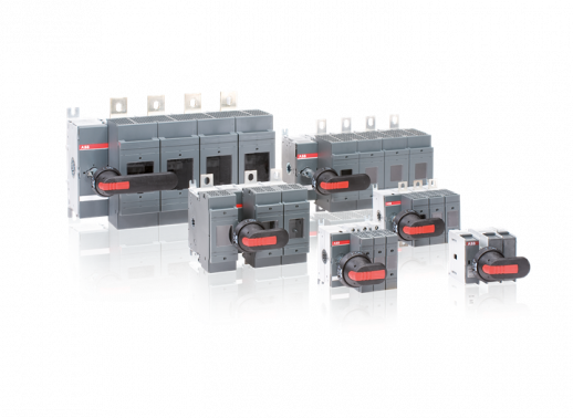 ABB OS125 Рубильник OS125GD04F без ручки под предохранители DIN-00