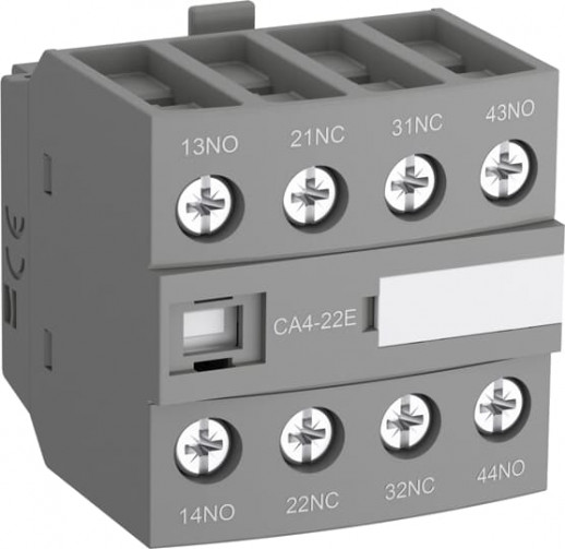 ABB CA4-22U Блок контактный дополнительный 2НО+2НЗ для контакторов AF09…AF38