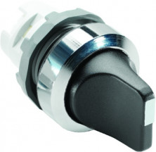 ABB M3SS7-20B Переключатель(кор.ручка)черный без подсветки 3-х позиц.(корпус) с возвр.в средн.полож.