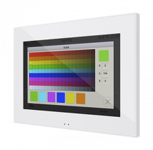 Цветная сенсорная панель KNX с дисплеем 7 Zennio Z70 v2